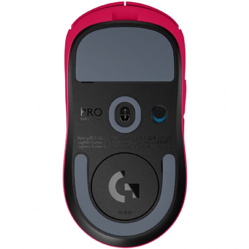 Miška Logitech G PRO X SUPERLIGHT 2, optična, 5 gumbov, 2,4 GHz, USB, sprejemnik LIGHTSPEED, roza