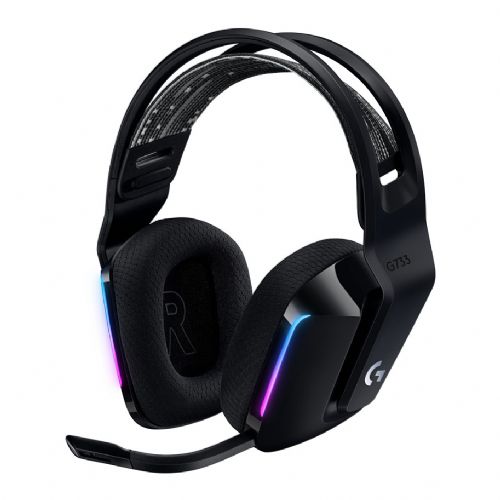 Slušalke Logitech Lightspeed G733 črne