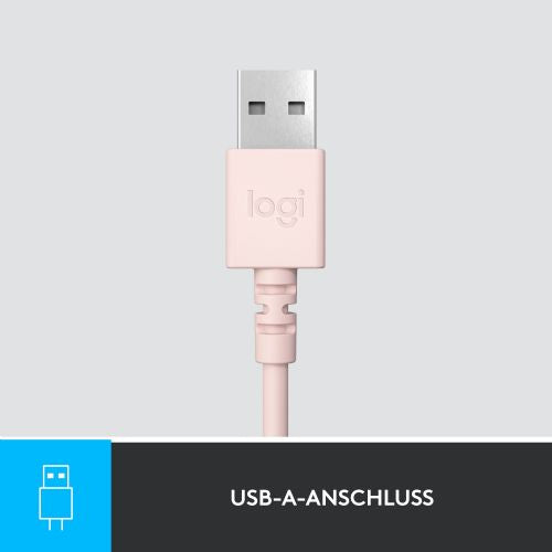 Ušesne slušalke Logitech H390 žične USB-A vrtnice