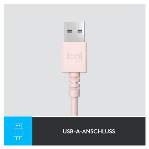 Ušesne slušalke Logitech H390 žične USB-A vrtnice