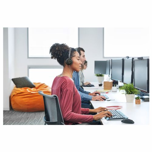 Logitech Headset Zone Wired MSFT Teams on Ear USB-C Grey