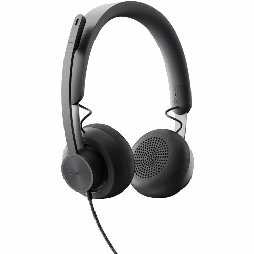Logitech Headset Zone Wired MSFT Teams on Ear USB-C Grey