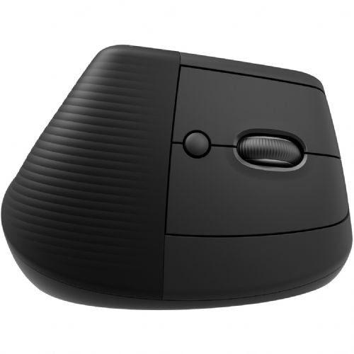 Miška Logitech Lift Vertical, za desničarje, brezžična, črna