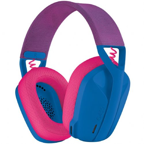 Slušalke LOGITECH Lightspeed G435, polne velikosti, Bluetooth / 2,4 GHz, brezžične, modre, Discord certifikat