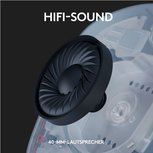 Slušalke LOGITECH Lightspeed G435, polne velikosti, Bluetooth / 2,4 GHz, brezžične, modre, Discord certifikat