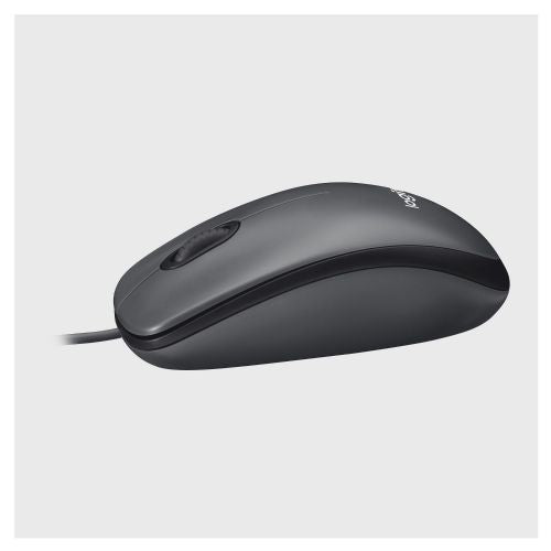 Logitech M100 mouse, USB, black