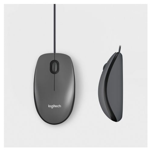 Logitech M100 mouse, USB, black