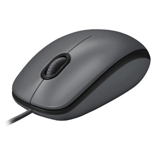 Logitech M100 mouse, USB, black