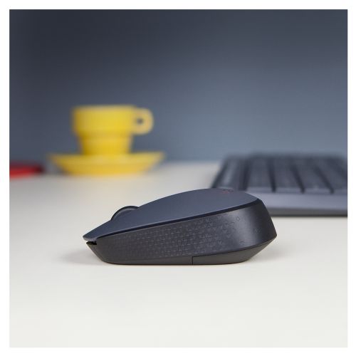 Brezžična miška Logitech M170 Wireless črno/siva