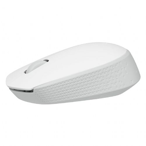 Miška Logitech M171 desni in levi optični 3 gumbi brezžični 2,4 GHz USB brezžični sprejemnik umazano bel