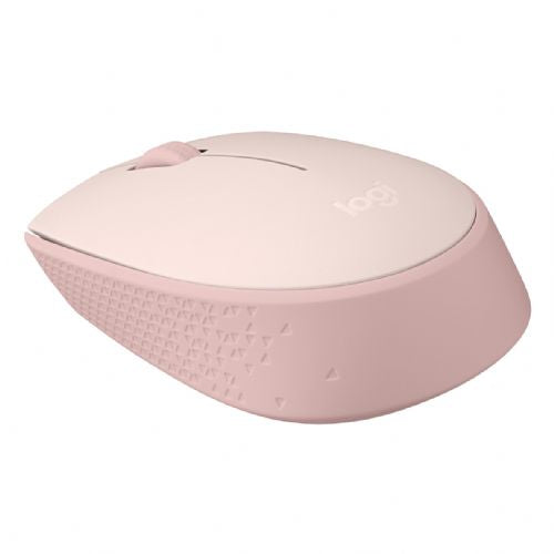 Miška Logitech M171 Miška desni in levi optični 3 gumbi brezžični 2,4 GHz USB brezžični sprejemnik roza