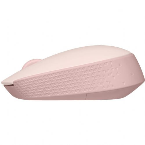 Miška Logitech M171 Miška desni in levi optični 3 gumbi brezžični 2,4 GHz USB brezžični sprejemnik roza