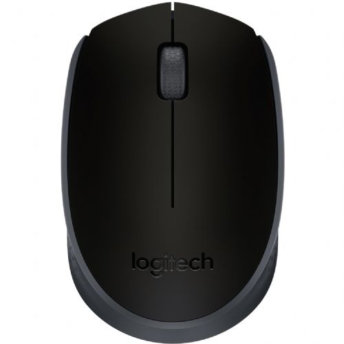 Miška Logitech M171 brezžična črna