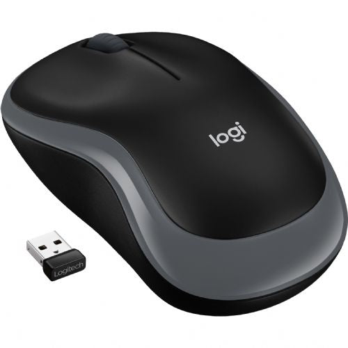 Miška Logitech M185 brezžična siva 94789543