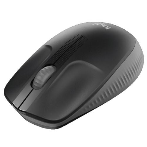 LOGITECH M190 brezžična optična črna miška
