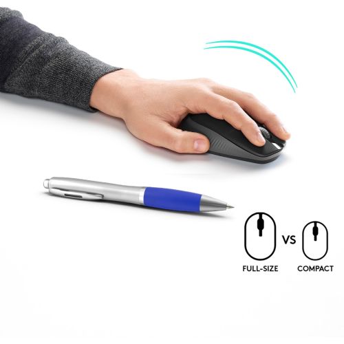 Logitech M190 brezžična optična črna