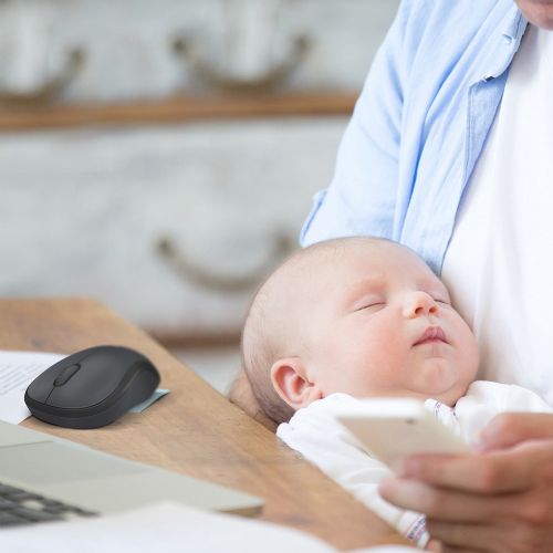 Brezžična miška Logitech M220 Silent črna