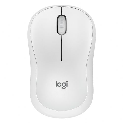 Logitech M240 Silent Mouse desni in levi optični 3 gumbi brezžična Bluetooth umazano bela