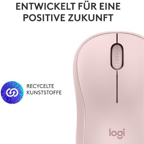 Miška Logitech M240 Silent Mouse desni in levi optični 3 gumbi brezžična Bluetooth vrtnica