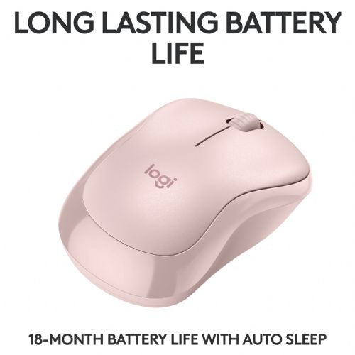 Miška Logitech M240 Silent Mouse desni in levi optični 3 gumbi brezžična Bluetooth vrtnica