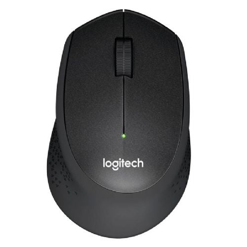 Brezžična optična miška Logitech M330 Silent Plus (črna)