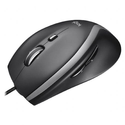 Miška Logitech M500s, žična, laserska, USB, črna