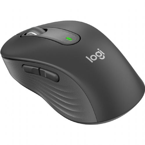 Miška Logitech M650, brezžična, Bluetooth + USB-sprejemnik Logi Bolt, grafitna barva