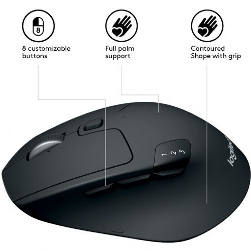 Bluetooth optična miška Logitech M720 Triathlon
