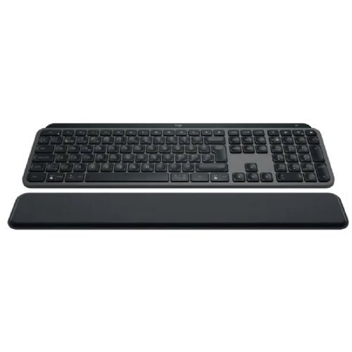 LOGITECH MX Keys S USB-C/Bluetooth brezžična osvetljena črna slovenska naslon za zapestje + tipkovnica