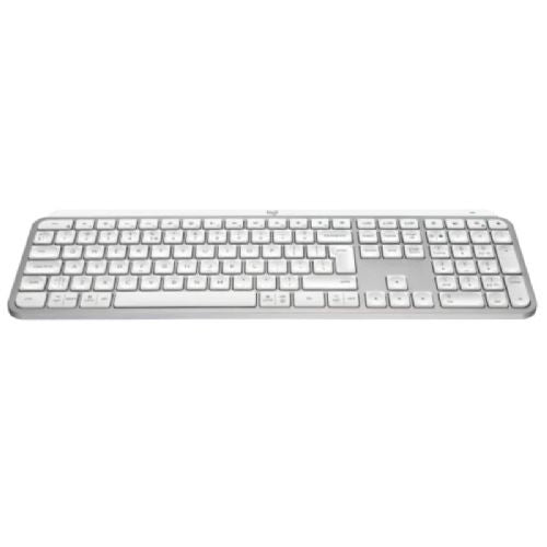 LOGITECH MX Keys S USB-C/Bluetooth brezžična osvetljena Pale Grey slo tisk
