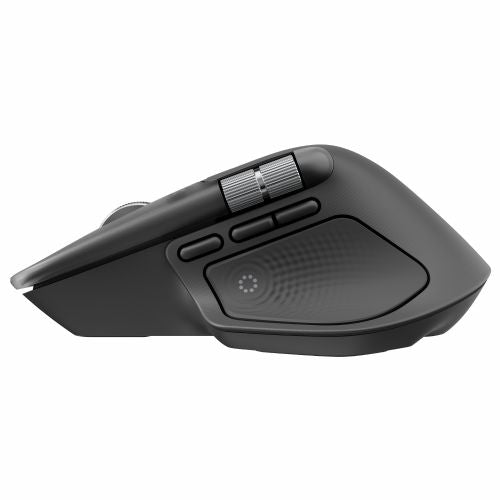 Logitech MX Master 4 mouse graphite, Bluetooth and Logi Bolt, laser tracking 8000 dpi, support Windows/macOS/Linux/ChromeOS/iPadOS/Android, rechargeable battery