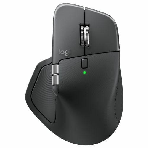 Logitech MX Master 4 mouse graphite, Bluetooth and Logi Bolt, laser tracking 8000 dpi, support Windows/macOS/Linux/ChromeOS/iPadOS/Android, rechargeable battery