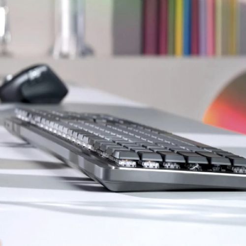 LOGITECH MX Mechanical Illuminated Performance bluetooth grafitna/črna mehanska slo tisk tipkovnica