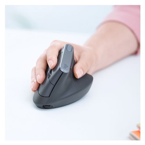 Logitech MX Vertical mouse, bluetooth & wireless, optical, vertical