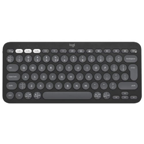 Tipkovnica LOGITECH PEBBLE KEYS 2 K380s Bluetooth črna