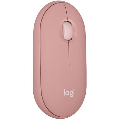 Miška Logitech Pebble Mouse 2 M350s Mouse optical 3 buttons wireless Bluetooth 5.2 LE tonal rose