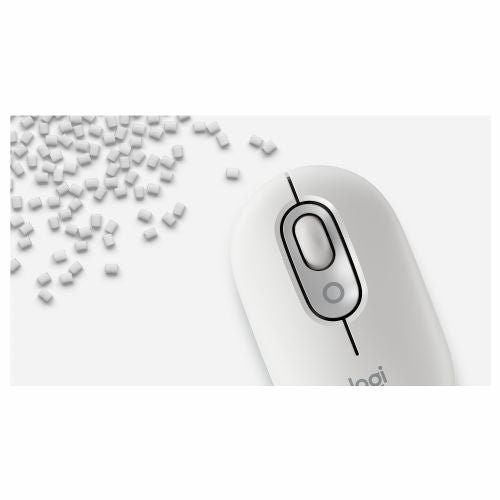 Miška Logitech POP z emojiji - OFF-WHITE