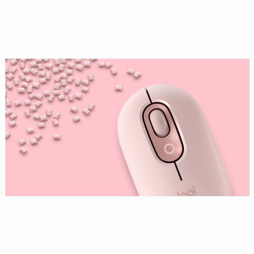 Miška Logitech POP z emojijem - ROSE