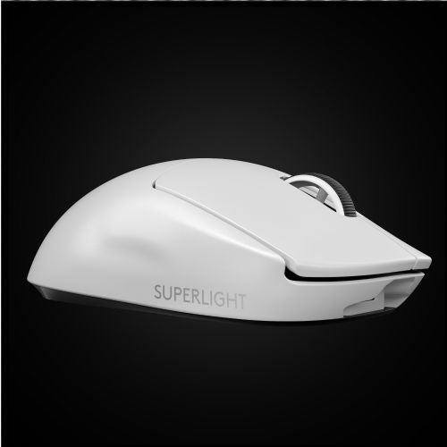 Brezžična igralna miška Logitech PRO X SUPERLIGHT LIGHTSPEED bela