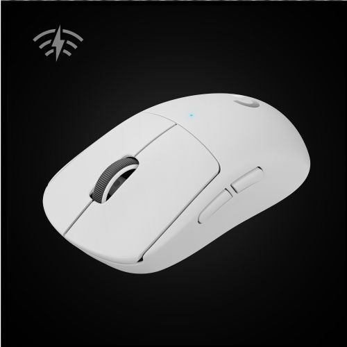 Brezžična igralna miška Logitech PRO X SUPERLIGHT LIGHTSPEED bela