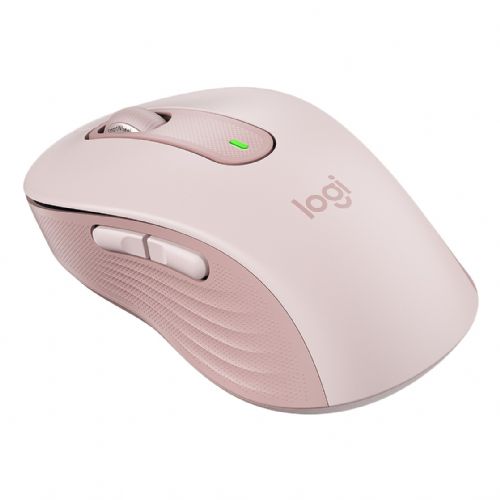 Miška Logitech Signature M650 Mouse optična 5 gumbov brezžična Bluetooth 2,4 GHz Bolt USB sprejemnik rose