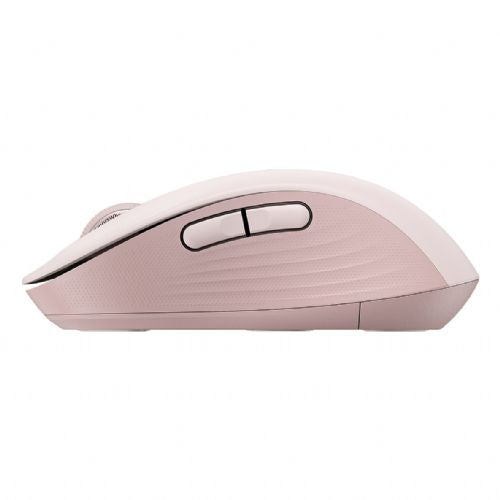 Miška Logitech Signature M650 Mouse optična 5 gumbov brezžična Bluetooth 2,4 GHz Bolt USB sprejemnik rose