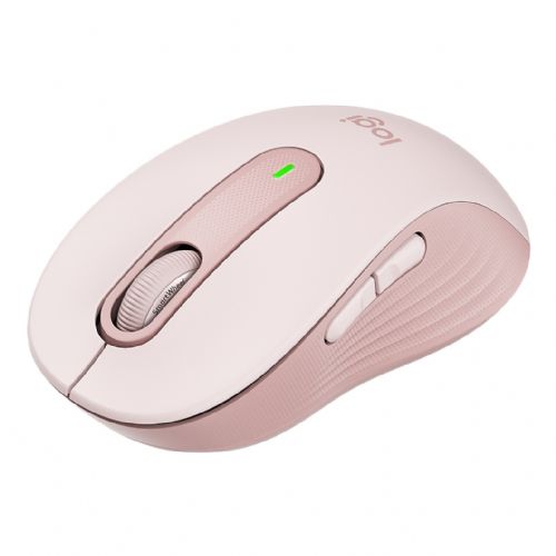 Miška Logitech Signature M650 Mouse optična 5 gumbov brezžična Bluetooth 2,4 GHz Bolt USB sprejemnik rose