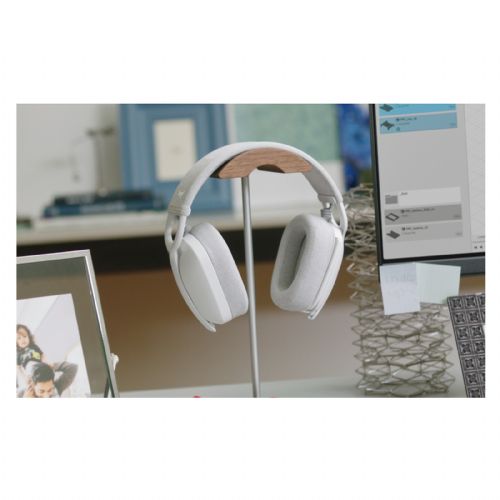 Brezžične slušalke Logitech Zone Vibe 100 polne velikosti, umazano bele barve