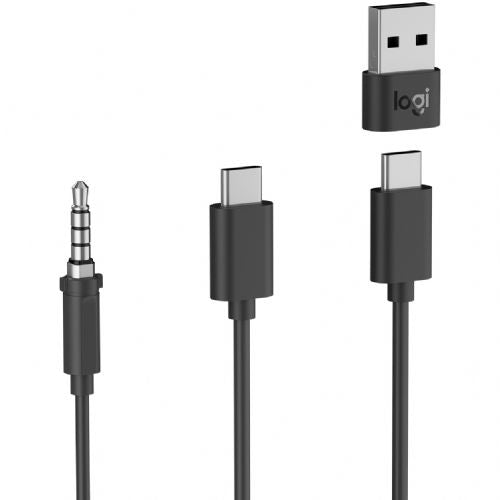 Slušalke Logitech Zone Wired Earbuds UC - GRAPHITE - EMEA