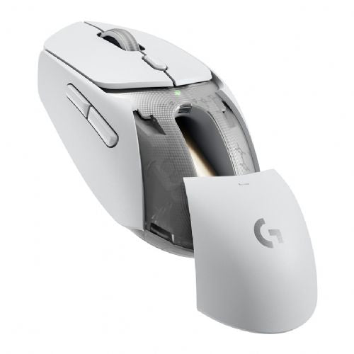 Miška Logitech G309 LIGHTSPEED, bela