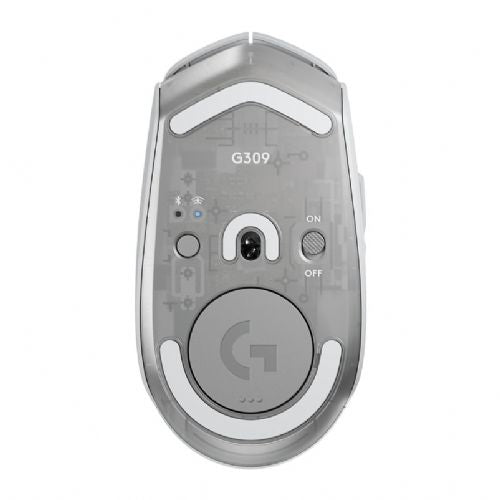 Miška Logitech G309 LIGHTSPEED, bela