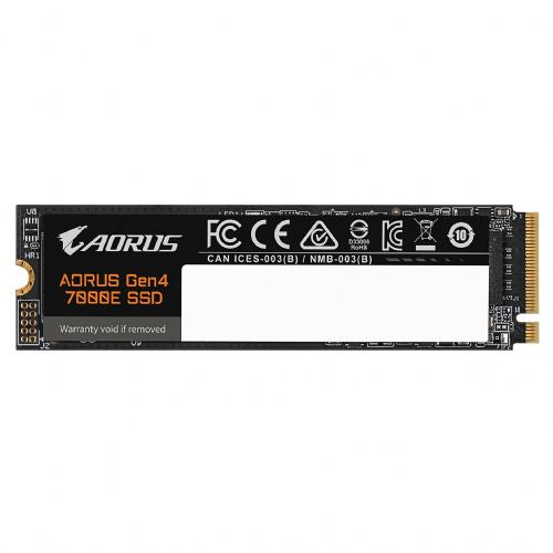 Vgradni SSD disk Gigabyte AORUS GEN4 7000E 1TB M.2 PCIe 4.0 NVMe, hitrost branja 7100 MB/s, 3D TLC NAND