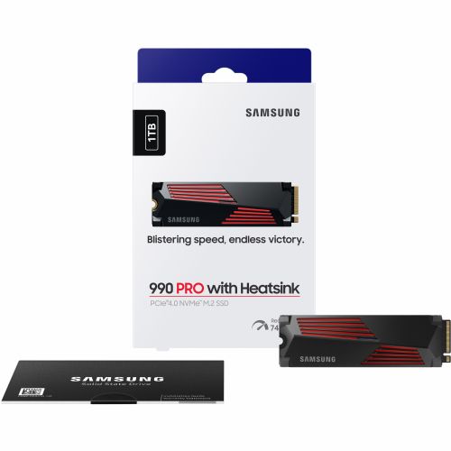 Vgradni SSD disk M.2 1TB Samsung 990 PRO Heatsink NVMe PCIe 4.0 x 4 maloprodaja 117136801