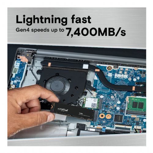 Vgradni SSD disk M.2 2TB Crucial T500 NVMe PCIe 4.0 x 4